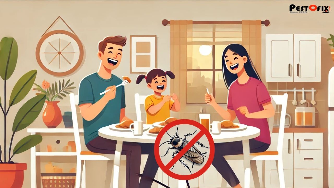 Cockroach infestation health dangers