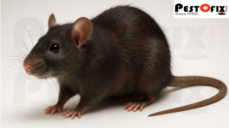 Roof Rat (Rattus rattus) - High-resolution close-up