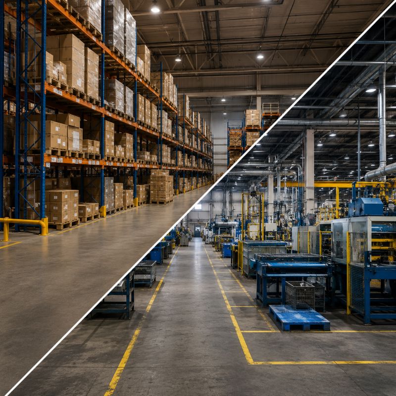 Warehouses, Factories & Plants termite control